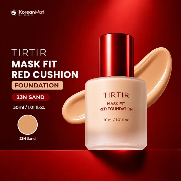 TIRTIR Mask Fit Red Foundation (23n Sand) - 30ml